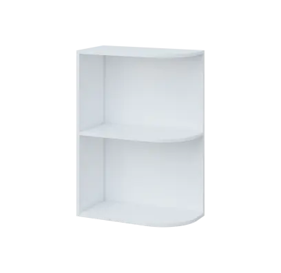 QSZ - 3 spodní skříňka rohová, nika, levá, 900x300x600, bílá